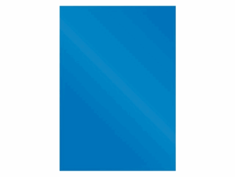 Voorblad Fellowes A4 Chromolux 250gr blauw 100 stuks