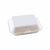Suikerriet menubox XL 235x195x75mm 3-vaks, kleur wit artikel afbeelding