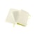 Notitieboek Moleskine pocket 90x140mm lijn soft cover lemon green