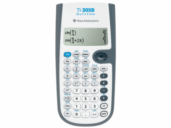 Rekenmachine TI 30 XB Multiview batterij artikel afbeelding
