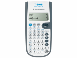 Rekenmachine TI 30 XB Multiview batterij