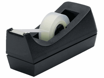 Plakbanddispenser SPLS 19 mm zwart artikel afbeelding