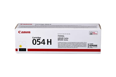 TONERCARTRIDGE CANON 054H 2.3K GEEL artikel afbeelding