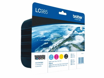 INKCARTRIDGE BROTHER LC-985 ZWART 3 KLEUREN artikel afbeelding