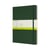 Notitieboek Moleskine XL 190x250mm blanco hard cover myrtle green