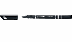 Fineliner STABILO Sensor 189/46 fijn zwart