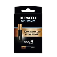 Batterij Duracell Optimum 4xAAA