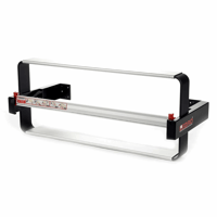Dispesers met frame onder- en bovenzijde tbv 1 rol