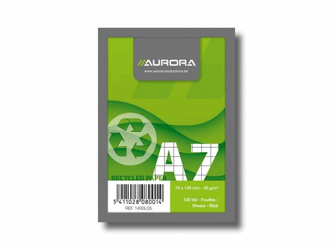 Schrijfblok Aurora A7 ruit rec 100v/pk10 artikel afbeelding