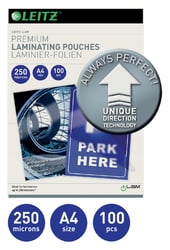 Leitz Lamineerhoes UDT A4, 250 micron (pak 100 stuks)