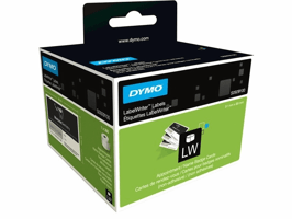 Etiket Dymo labelwriter 92910 51mmx89mm badge wit rol à 300 stuks