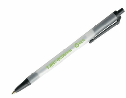 Balpen Bic Ecolutions medium zwart