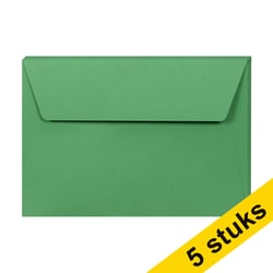 Envelop C6 120g bosgroen/pk5