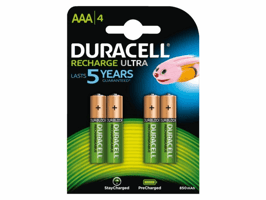 Oplaadbare batterij Duracell AAA