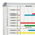 Planbord maand-/jaarplanner breedte 900 mm