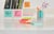 Memoblok 3M Post-it 654 76x76mm Beachside Colour