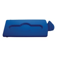 Afdekplaatje dicht (Kleur: Blauw)