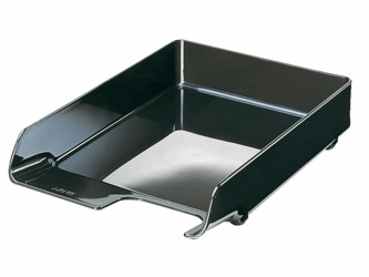 BRIEVENBAK LEITZ 5220 A4 PLASTIC ZWART artikel afbeelding