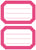 Etiket HERMA 5712 82x55mm schrift rode rand 12 stuks