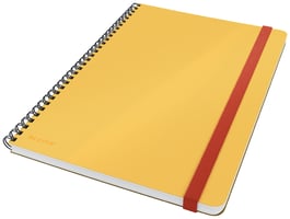 Notitieboek Leitz Cosy B5 lijn spiraal geel