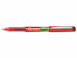 Rollerpen PILOT Greenball Begreen medium rood
