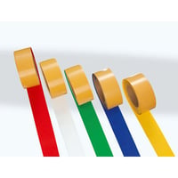 Vloermarkeringstape, geschikt voor stapelaars vinyl, breedte 50 mm wit