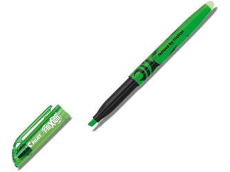 Pilot FriXion Light Uitwisbare Markeerstift met Gum, Beitelvormige Punt, 1 - 3,8 mm, Groen (doos 12 stuks) artikel afbeelding