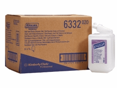 Kimberly Clark Kimcare General Hair&Body douchegel voor professioneel gebruik. Verpakt per 6x1liter