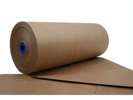 Pakpapier rol, 50 cm breed, 40 gr natronkraft, 400 mtr per rol