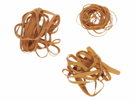 Elastiek Standard Rubber Bands 68 140x5mm 500gr 285 stuks bruin