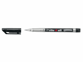 VILTSTIFT STABILO WRITE-4-ALL 166/46 SF ZWART  artikel afbeelding