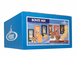 Hoppe Koekjes Bonte Mix (doos 150 stuks)