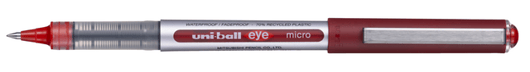 Rollerpen Uni-ball Eye eco 150E fijn rood