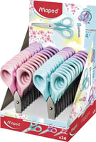 Schaar Maped 130mm Sensoft pastel display à 24 stuks assorti