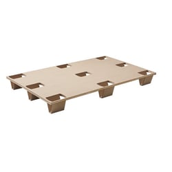 Pallet voor eenmalig gebruik, VE = 10 stuks van materiaal op basis van hout 1200x800 mm