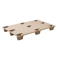 Pallet voor eenmalig gebruik, VE = 10 stuks van materiaal op basis van hout 1200x800 mm