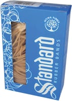 Elastiek Standard Rubber Bands 16 60x1.5mm 50gr 220 stuks bruin