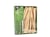 PAPSTAR Roerstaafjes gemaakt, bamboe "pure" 15 cm "Golf" (pak 100 stuks)