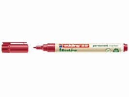 VILTSTIFT EDDING 25 ECO ROND 1MM PERM ROOD artikel afbeelding