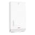Vouwpapierdispenser universeel h x b x d = 500x280x130 mm wit