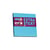Notitieblok Stick'n SS 76x76mm blauw/pk6