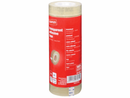 Staples Plakband 15 mm x 33 m, asgat 25 mm (pak 10 x 33 meter)