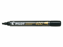 Viltstift PILOT 400 schuin breed zwart