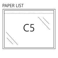 Paper-List paklijst envelop 228mm x 165mm C5