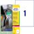 Etiket Avery Zweckform L7917-10 210x297mm polyethyleen wit 10stuks