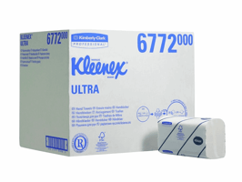 Papieren handdoekjes Kleenex 2-laags Interfold KLEENEX-6772