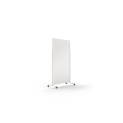 Designwhiteboard VARIO, mobiel bordhoogte 1800x1000 mm, plaatstaal wit