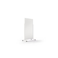 Designwhiteboard VARIO, mobiel bordhoogte 1800x1000 mm, plaatstaal wit