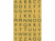 ETIKET HERMA 4145 LETTER 13X12MM GOUD FOLIE artikel afbeelding