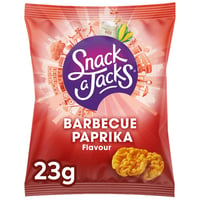 Wafel Snack-a-Jacks Crispy bbq paprika